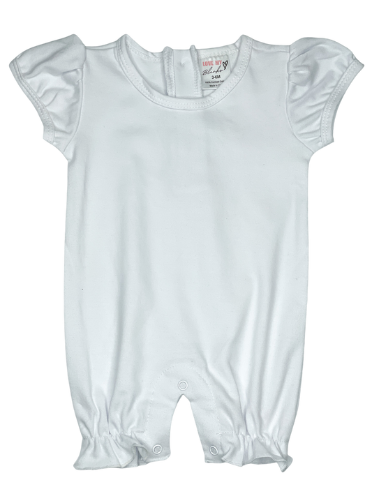 Baby Girl Short Sleeve Romper