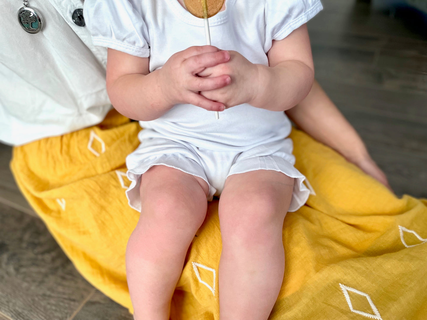 Baby Girl Short Sleeve Romper