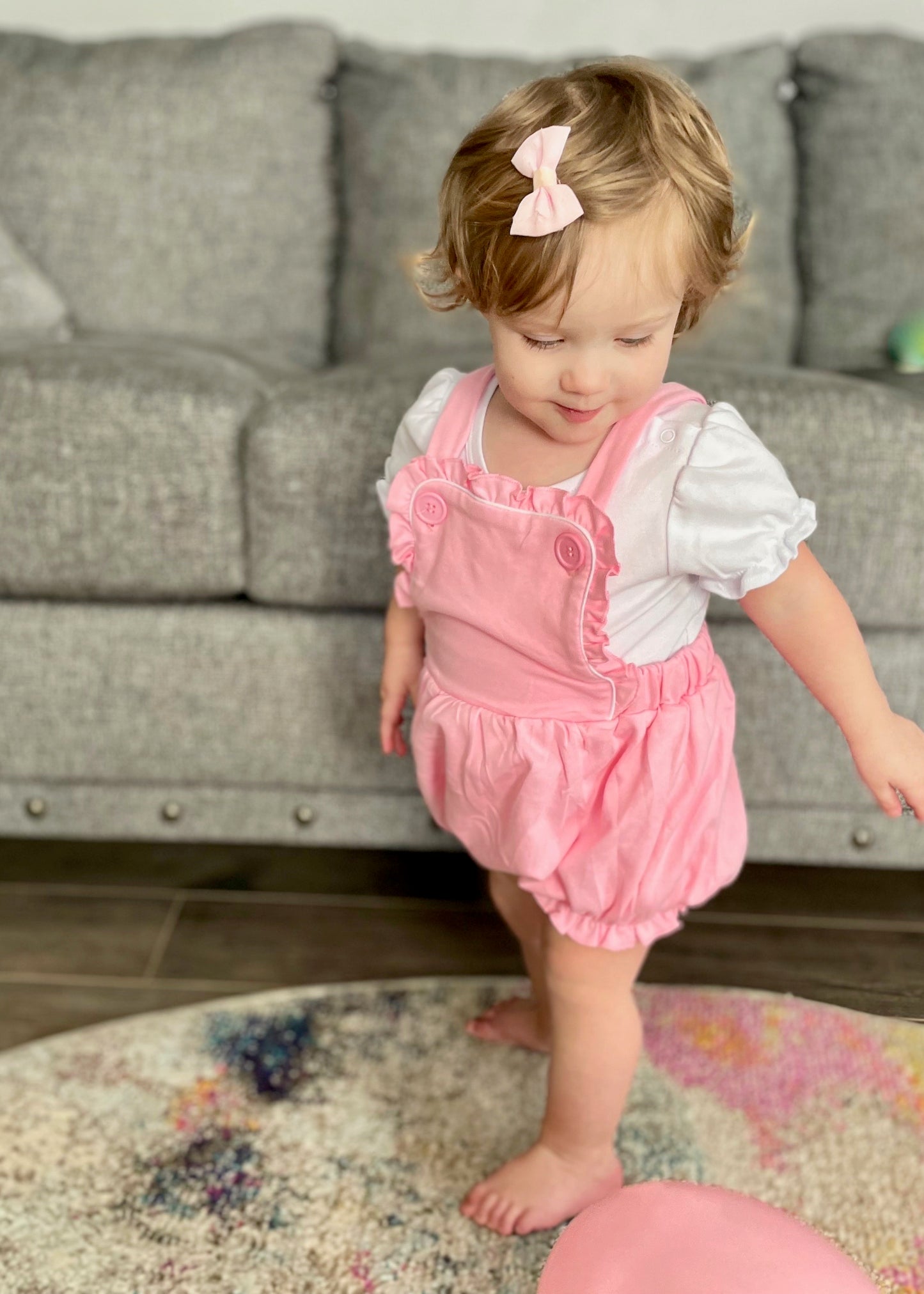 Baby Girl Suspender Bloomers