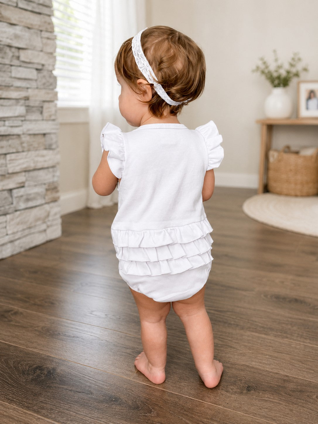 Baby Girl Ruffle Bum Bodysuit
